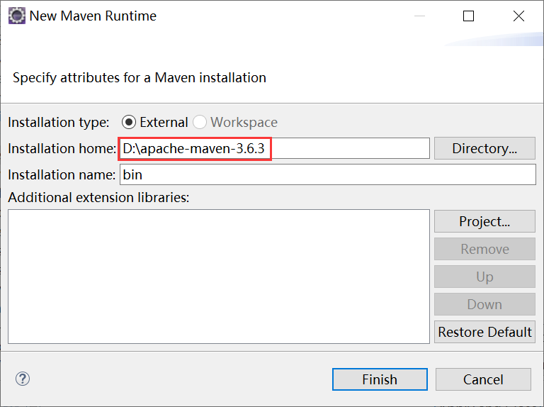 Maven Runtime